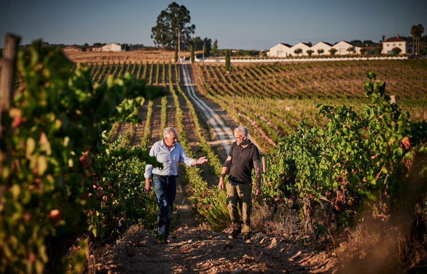 Emil Strickler - Alain Bramaz - Quinta do Zambujeiro - Alentejo