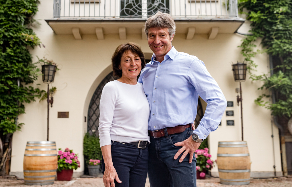 Monika und Gunter Künstler vom Weingut Künstler