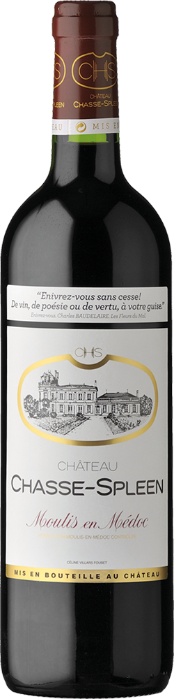 Château Chasse-Spleen*  6er Holzkiste Château Chasse Spleen