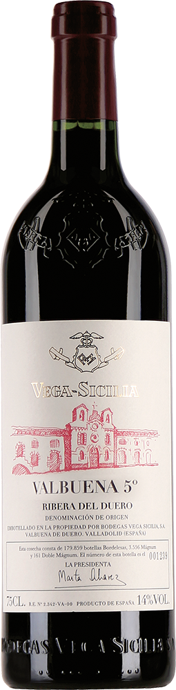 Valbuena 5 Año Reserva* Bodegas Vega Sicilia