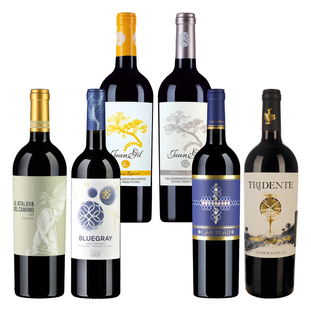 Juan Gil Bodegas Familiares Degupaket* CHF 98.50 statt 134.10 Bodegas Juan Gil