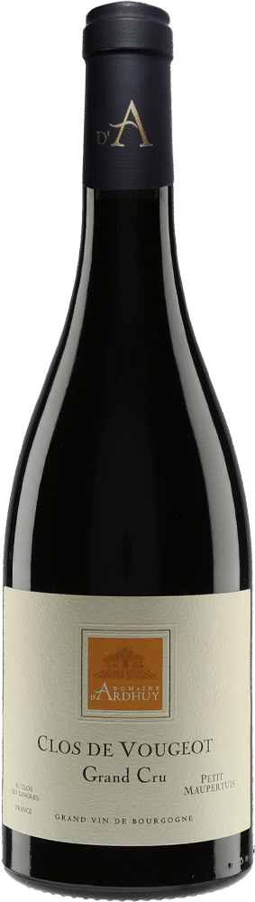 Clos de Vougeot Petit Maupertui Grand Cru Rouge Domaine d`Ardhuy