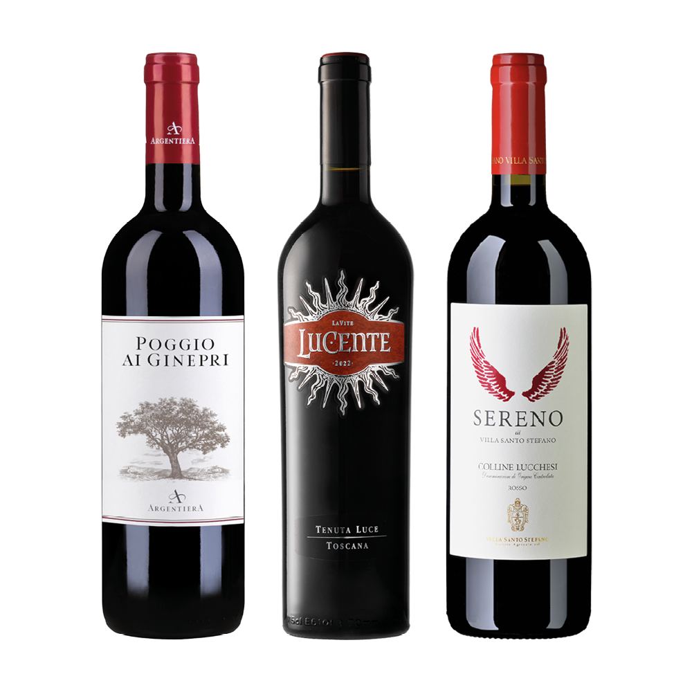 3er Toskana-Selektion: Poggio ai Ginepri, Lucente & Sereno* für CHF 59.00 statt 82.10 