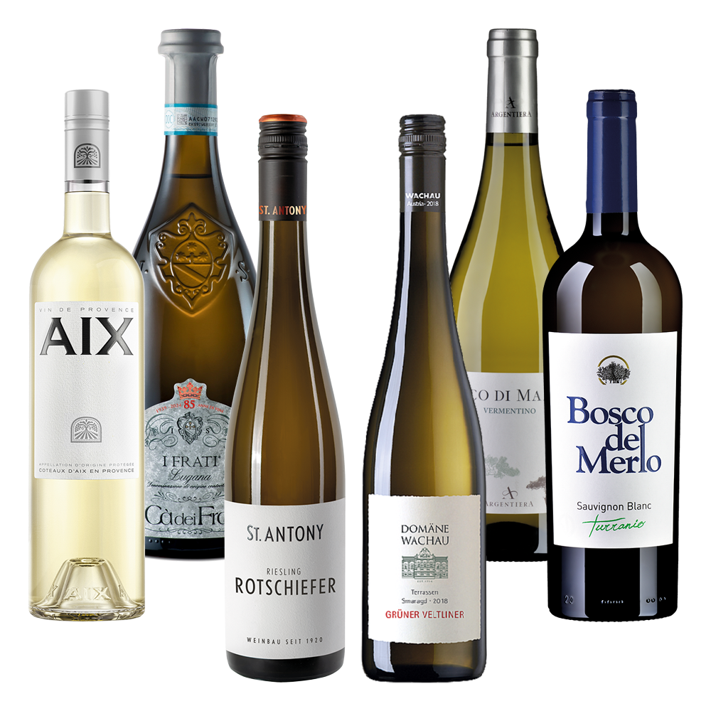 Spargelweine 6er Probierpaket* Für CHF 80.- statt 142.00 St.Antony Weingut