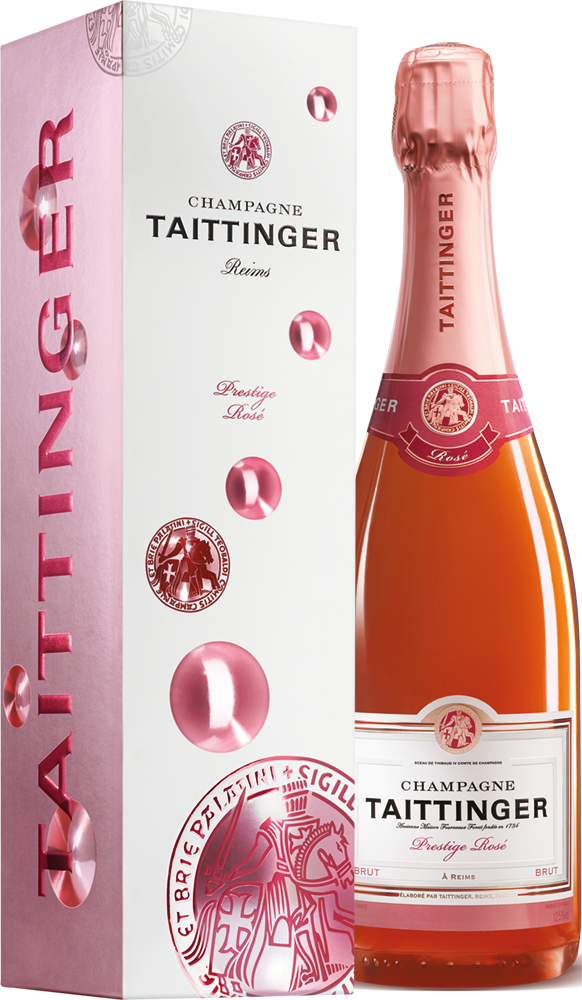 Taittinger Brut Prestige Rosé (in bubble-box) Champagne Taittinger
