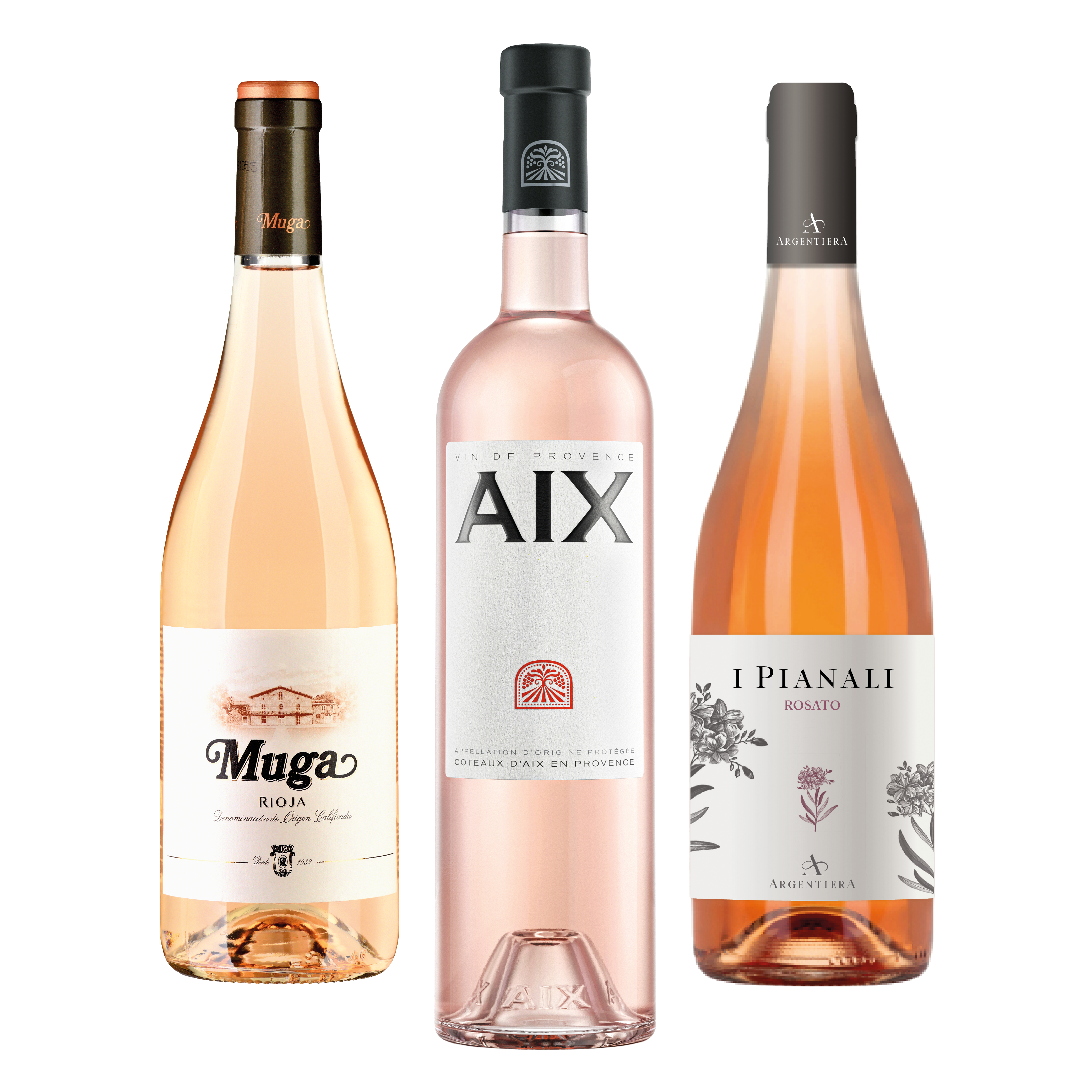 Rosé 3er Entdecker-Paket* für CHF 40.00 statt 60.20 Maison Saint Aix