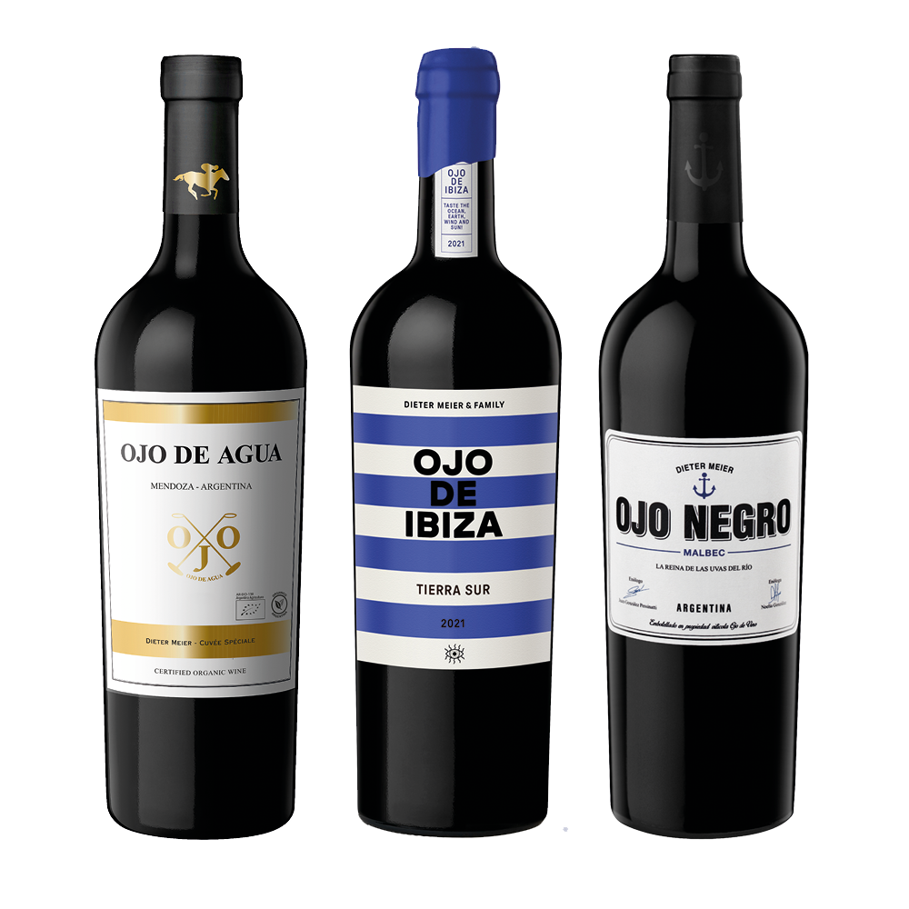 Dieter Meier & Family 3er Paket von Ibiza nach Patagonien* für CHF 60.00 statt 88.70 Ojo de Agua von Dieter Meier