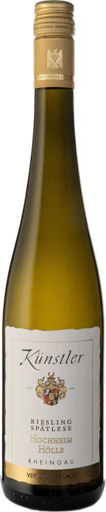 Hochheimer Hölle Riesling Spätlese süss VDP.Erste Lage Weingut Künstler