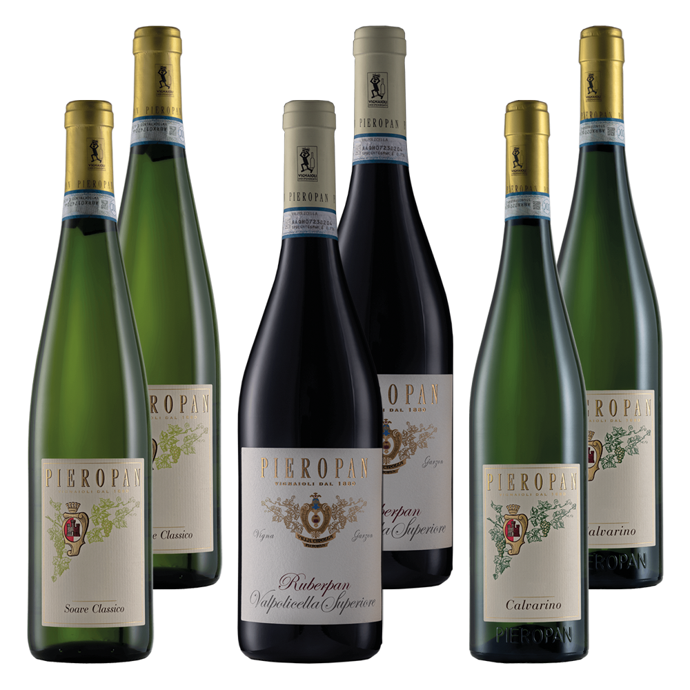 6er Pieropan Kennenlernpaket* für CHF 115.00 statt 142.80 Società Agricola Pieropan