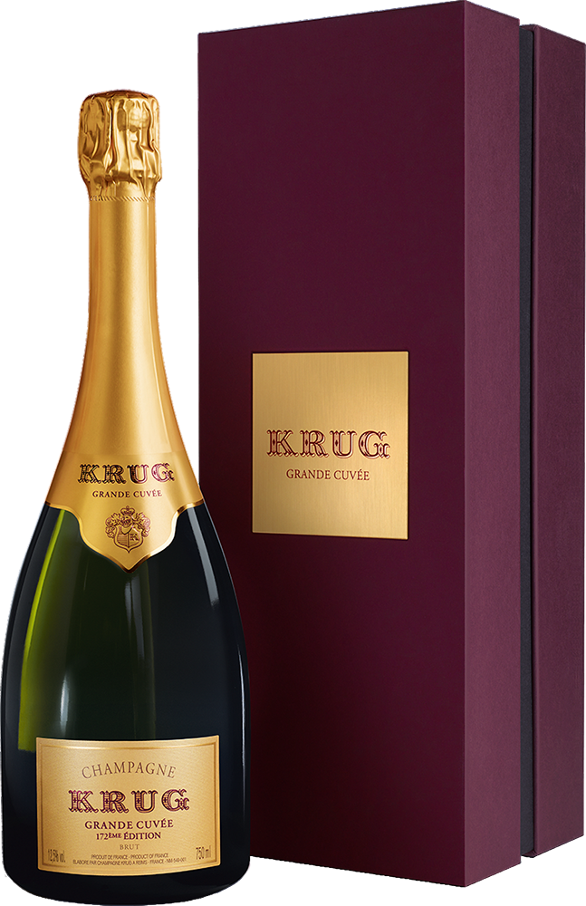 Krug Grande Cuvée Edition 172 Brut  in Geschenksbox* Champagne Krug