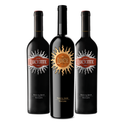 3er Paket Luce und Lucente* für CHF 130.00 statt 191.30 Tenuta Luce - Marchesi Frescobaldi