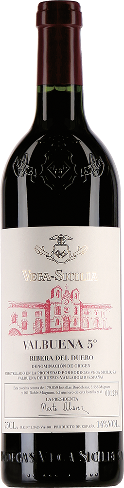 Valbuena 5 Año Reserva* Bodegas Vega Sicilia