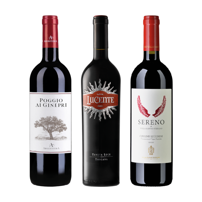 3er Toskana-Selektion: Poggio ai Ginepri, Lucente & Sereno* für CHF 59.00 statt 82.10 