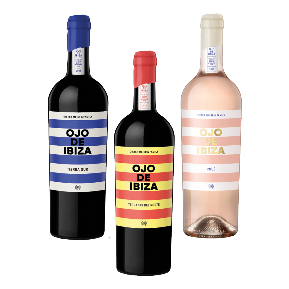 3er Ojo de Ibiza Paket von Dieter Meier & Family* für CHF 100.00 statt 129.90 Dieter Meier & Family Ibiza