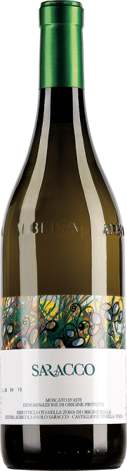 Moscato d'Asti HALBE FLASCHE Saracco Paolo