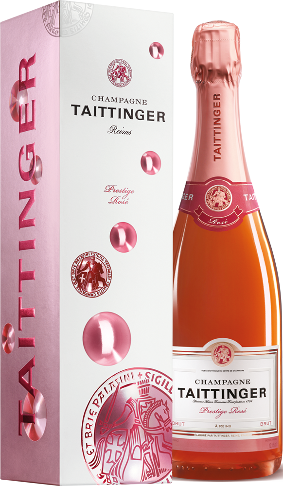 Taittinger Brut Prestige Rosé (in bubble-box) Champagne Taittinger