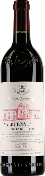 Valbuena 5 Año Reserva* Bodegas Vega Sicilia