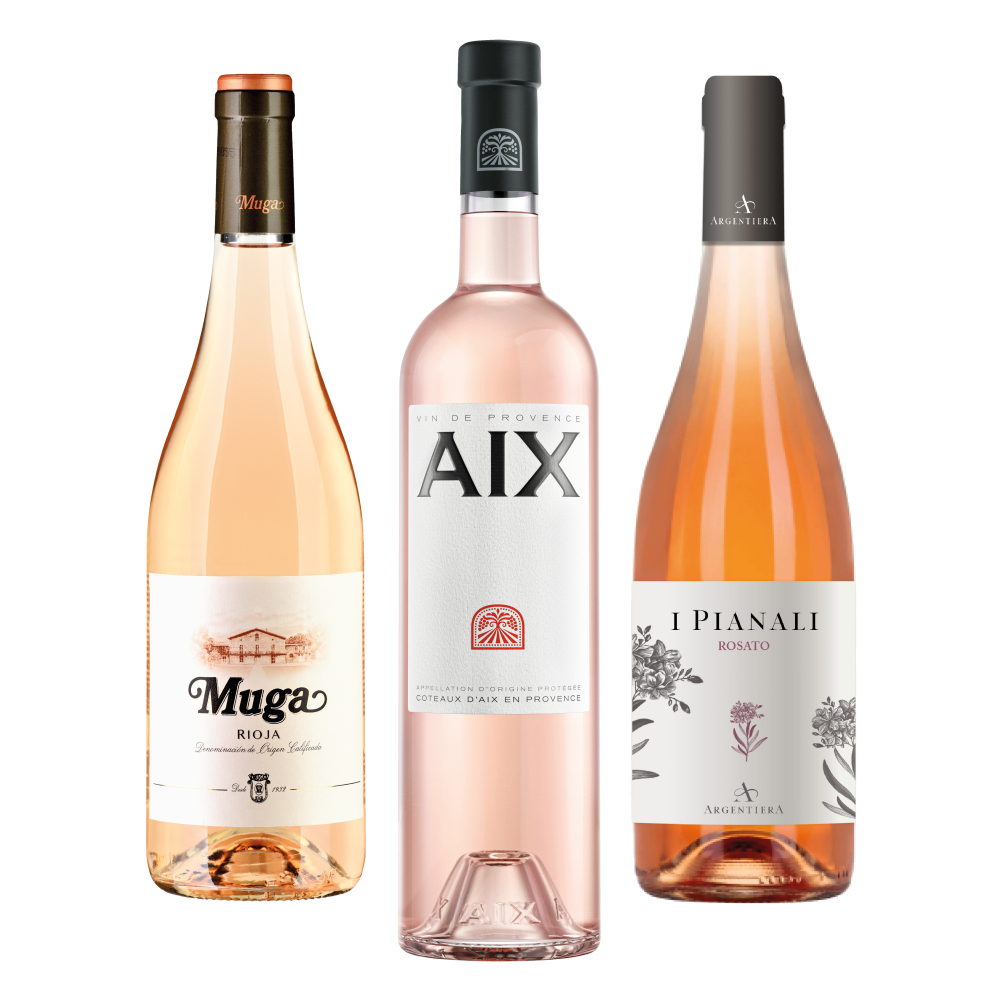 Rosé 3er Entdecker-Paket* für CHF 40.00 statt 60.20 Maison Saint Aix