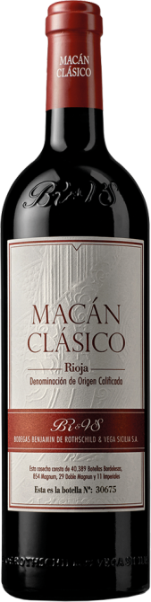Macán Clásico* Bodegas BR&VS (Benjamin Rothschild & Vega Sicilia)